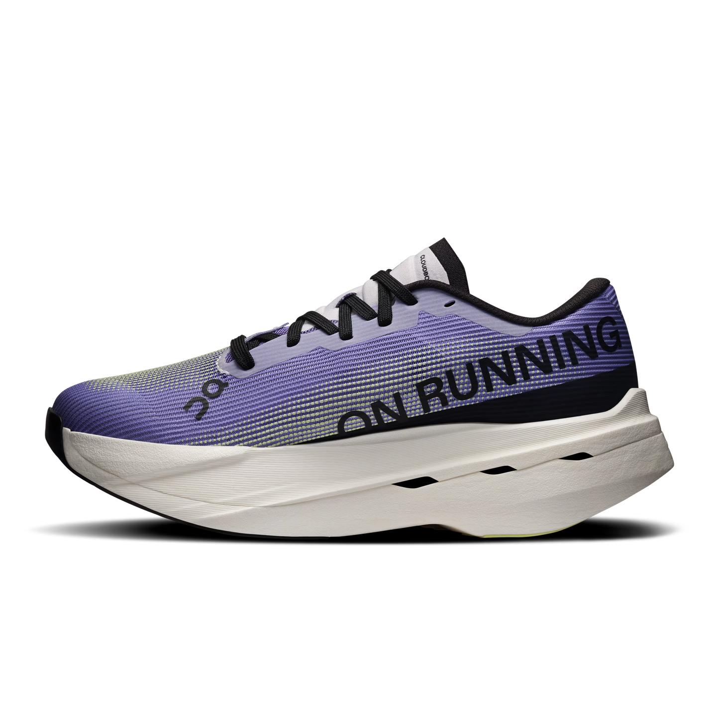 Cloudboom Volt shoes in violet and black